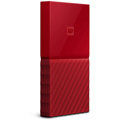 wd my passport 1tb usb 3.0 portable external hard drive (red)